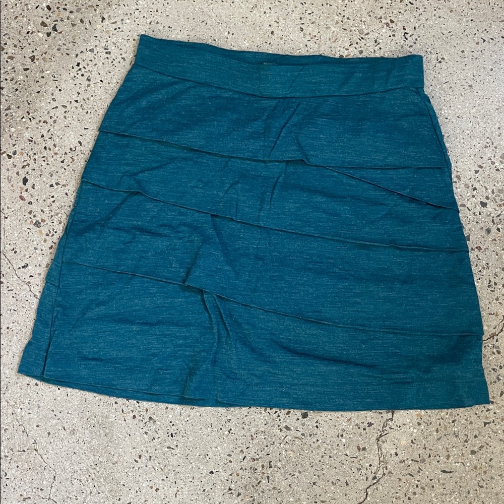 PrAna Leah Skirt - Deep Teal -  size XS